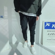 M~6XL 빅사이즈 스트롱 코튼 남자 테크웨어 카고 조거팬츠(CH)