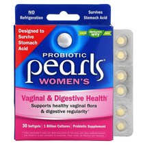 네이쳐스웨이 Probiotic Pearls 우먼스 질 및 소화 건강 30정, 30 개