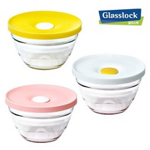 글라스락 쿠킹볼세트, 쿠킹볼330ml, 3p