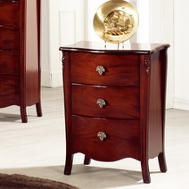 [더리체] 클레식 디자인 가구아트인 블란 3단 서랍장, 단품