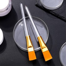 파데 브러쉬 팩 납작 붓 파운데이션 미용재료 피부관리실 30대여성 석고팩