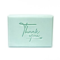 땡큐 Thank you 비누도장 / 자체제작 비누아크릴스탬프