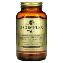 솔가 비타민 B 컴플렉스 50 250 베지 캡슐, 1개, 기본