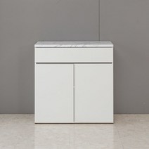 N535 서랍형 수납장 800 4colors, 그레이대리석
