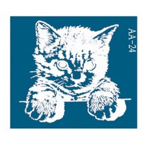 재사용가능 헤나타투 셀프헤나도안 헤나잉크, 1개, AA도안-24