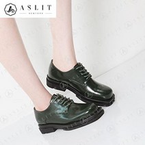 기타 [애슬릿] 여성 통굽 옥스포드 키높이 로퍼 구두 3.5cm