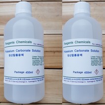 오피스안&컴사이언스 탄산칼륨용액5% 450ml Potassium Carbonate Sol 시약