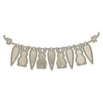 부활절 토끼 당근 금속 절단 다이 스텐실 스크랩북 DIY 앨범 스탬프 종이 카드 엠보싱 장식