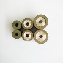 CBN 수지 본드 내부 그라인딩 휠 100% 질화 붕소 원형 스테인레스 고속 스틸 티타늄 합금, 10 D25 T20 H10