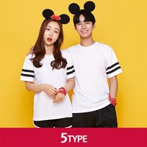 미키머리띠 행사소품 유니폼 야유회 체육대회