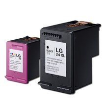 [대박토너] LG24 LG24XL LG25XL 대용량 LG재생잉크, LG24XL 3배_검정