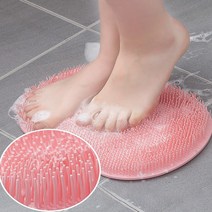 발바닥 굳은살 각질 제거 발세척매트 풋브러쉬 발바닥 마사지 클리너 발브러쉬, 1개, 1개