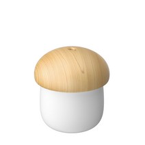 지수라이프 버섯 USB가습기 화이트 오크, JM02