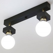 [바이빔][LED] 미숑2등 직부등(일자형-2color), 화이트:전구색(노란빛)