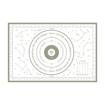 제빵반죽기 베이킹 머랭 믹싱 스탠드 핸드믹서 비실리콘 베이킹 매트 스틱 크레페 피자 반죽 주방 요리 페, 한개옵션1, 05 C01