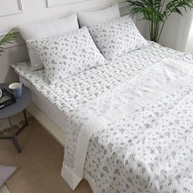 [라몬떼] 메리메리 시어서커 여름 홑이불 베개커버2P 세트 Q