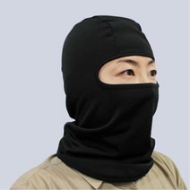 방한 라이더마스크 산책 낚시 등산 스키복면 안면가리개 러닝용 배달 학생, 블랙