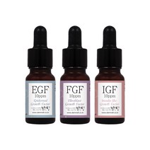 맑을담 EGF FGF IGF 10ppm 3종세트 10ml 앰플 원액, EGF+FGF+IGF 10ppm 10ml