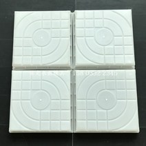 보도블럭 금형 콘크리트 사각형 트레이 플라스틱 도로 포장 바닥 벽돌 시멘트 틀 몰드