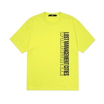 20SS LMC 엘엠씨 AUTHORIZED LOGO TEE lime