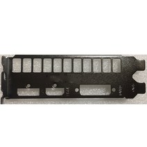 IO I/O 쉴드 백 플레이트 블렌드 브래킷 비디오 카드 그래픽 카드 GPU 갤럭시 지포스 GTX660 660 TI 2060