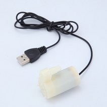 양수기 엔진 가압 펌프 Aisitin usb 잠수정 펌프 1m 라인 dc 저전압 초소형 마이크로 미니 소형, 세로 흰색