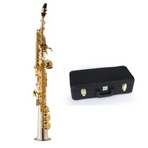 원래 wo37 일대일 구조 모델 bb 전문 고음 색소폰 흰색 구리 금도금 b-tune 색소폰 악기, 가죽 케이스