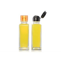 유리병 (사각)하바리움 100 원터치(K), 1개, 기름캡_검정