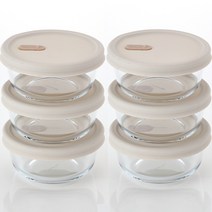 네오플램 냉동밥보관용기 밥용기 6P 360ml 전자렌지용기 6개