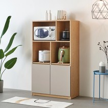 [데코라인] 킹 800 수납렌지대, 색상:오크그레이