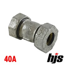 철 DR조인트 40A / 디알조인트 드레샤조인트 연결 밸브 발브 소켓, 1개