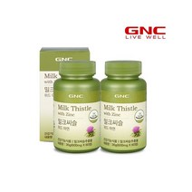 [GNC] 밀크씨슬 위드 아연 (60정) 30일분 x 2병 (50973x2)