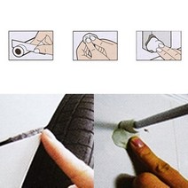 CAILOOM 문틀 몰딩 범퍼 타일 도자기 크랙 보수 다용도 고체 막대 매꾸미 본드 57 대, 기본