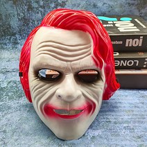 쓸모없는선물 마스크 특이한물건 외계인 킹받는 병맛 웃긴 생일 틱톡가면 쓸데없는, 16. 광대 레드