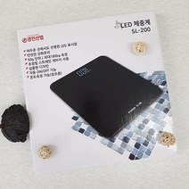 LED SL 200 무게측정 몸무게 측정기 전자 디지털 정확한 체중계 소형 업소용 일반 대형 미니 다이어트 가정용 목욕탕, pmker 본상품선택, pmker 본상품선택