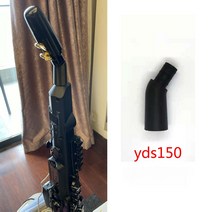 야마하 YDS150 송풍 파이프 미드 레인지 색소폰 벤드 넥 조인트 팔꿈치 변경 각도, 소프트 마우스피스 YDS150 어댑터 블랙