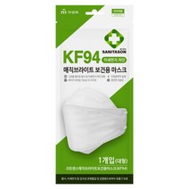 무궁화 [무궁화]세니타손 매직브라이트 KF94 마스크 대형 1개입, 단품없음, 상세설명 참조