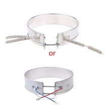 150mm 얇은 밴드 히터 요소 220V 750W 가정용 전기 가전 제품을위한, 은