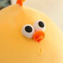 멀뚱멀뚱 찰떡 모찌 귀여운 아기 병아리 애착 인형, 45cm