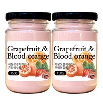 좋은아침 자몽 오렌지 복합물 추출물 가루 과라나 분말, 2통, 150g