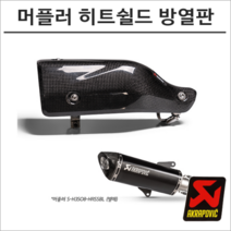 아크라포빅 머플러 카본 히트쉴드 방열판 P-HSH3SO1