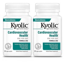 Kyolic 쿄릭 숙성마늘보충제 하루한알 1000mg 30정, 2개