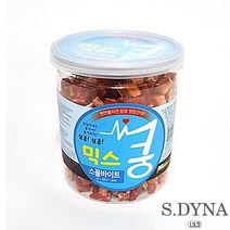 토이푸들 애완견육포간식 강아지마른간식 고기다이스, 1개