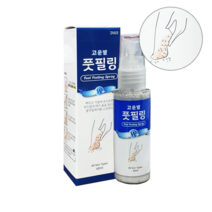 약국용 고운발 필링스프레이 각질제거 스킨타입 뿌리고 살살 문지르면 부드럽게~, 1개