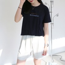 [당일출고] 코키코키 블루밍 라운드넥 여성 반팔티 S~XL