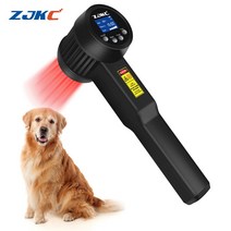ZJKC LLLT 콜드 레이저 치료기 관절 신체 통증 완화 염좌 건강 동물 애완견 5W 650nm, 04 미국 플러그
