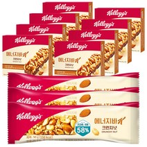 켈로그 에너지바K 크런치넛 30g / 통아몬드 가득 곡물바, 35개