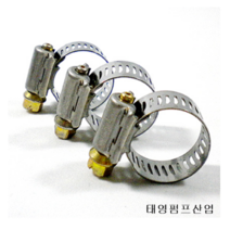 미제스텐호스밴드 16mm~64mm 10개 breeze 정품 청고압나선호스밴드용 스테인레스배관자재 커플링 카플러 카플링 오배수용수중펌프임대배관부속 태영펌프산업, 16분류