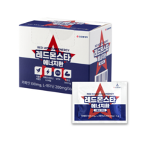 레드몬스타 에너지환 에너지드링크 대용 잠깨는방법 건강한 식물성 카페인 테아닌 타우린 비타민 누트로픽 (3g X 10포) 1박스, 1개