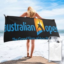 테니스타올 호주산 오픈 테니스 페더러 나달 비치 타월 사우나 욕실 수건 목욕, 70x140cm, 01 3D